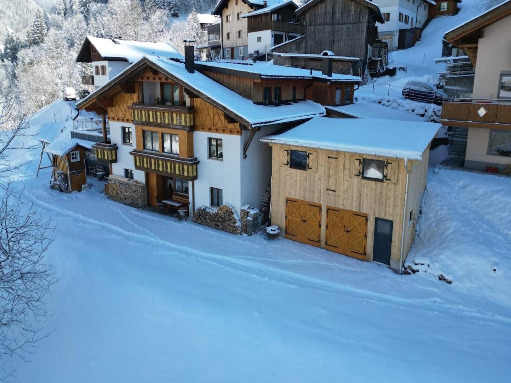 Apartment On The Mountainside In Silbertal Eksteriør bilde